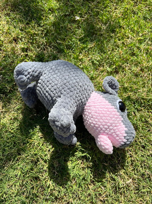 Moo Deng Baby Hippo Crochet Pattern