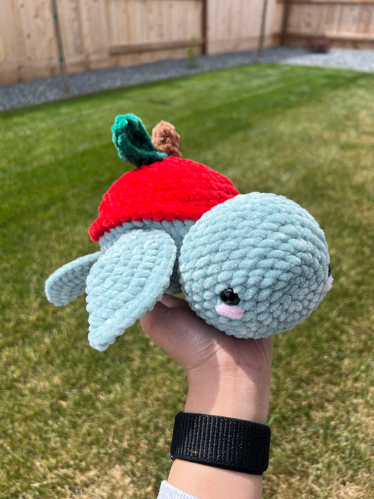 Crochet Apple Turtle Pattern