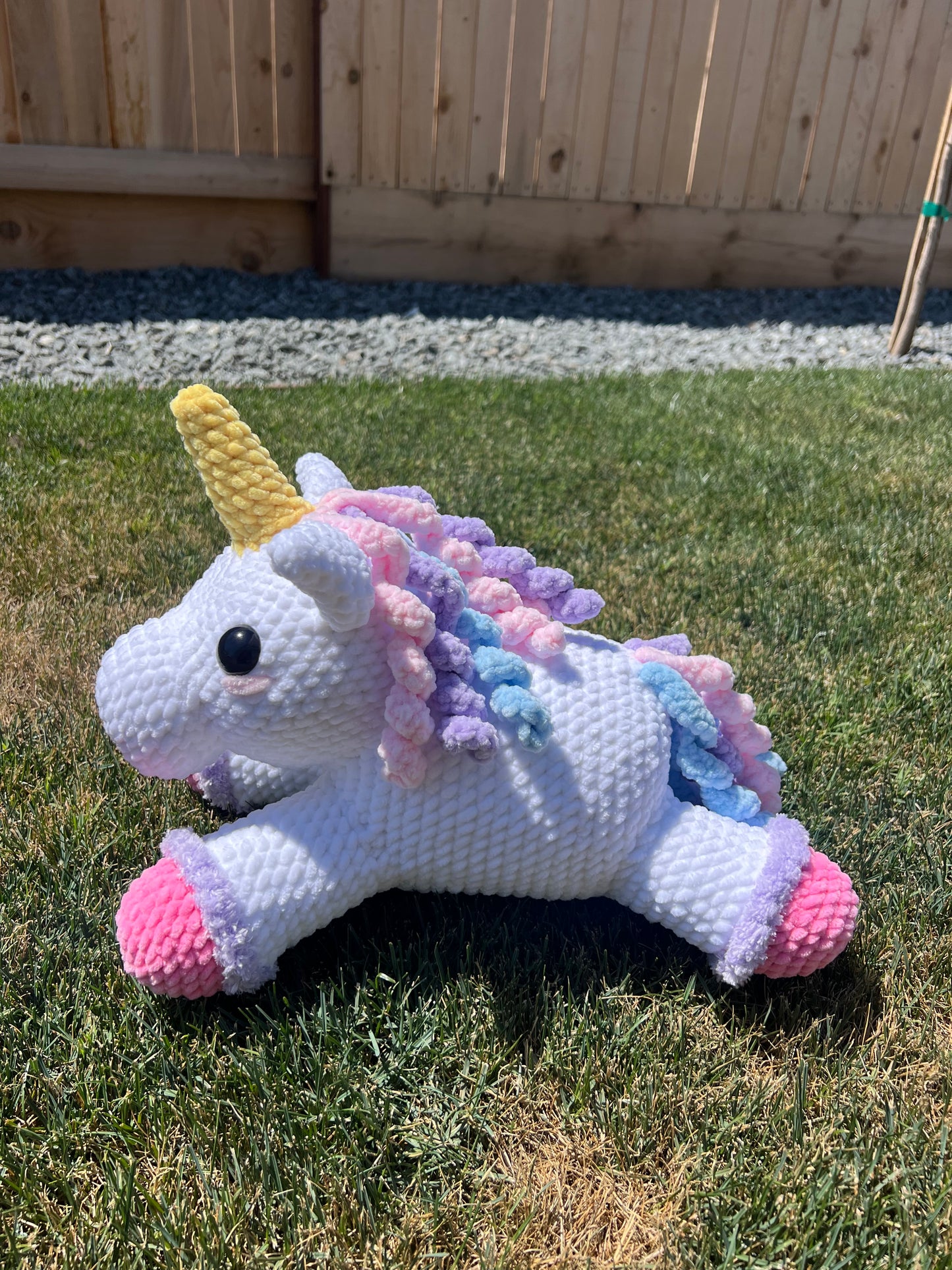 2-in-1 Jumbo Unicorn & Pegasus Crochet Pattern