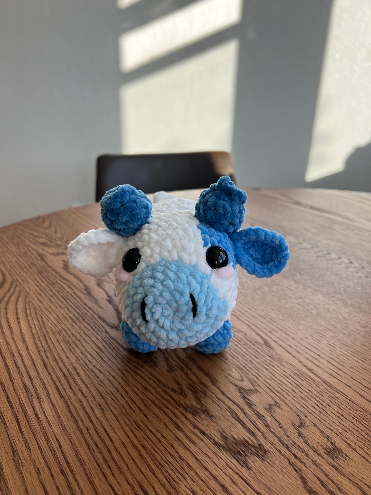 4-in-1 Mini Standing Cow Crochet Pattern