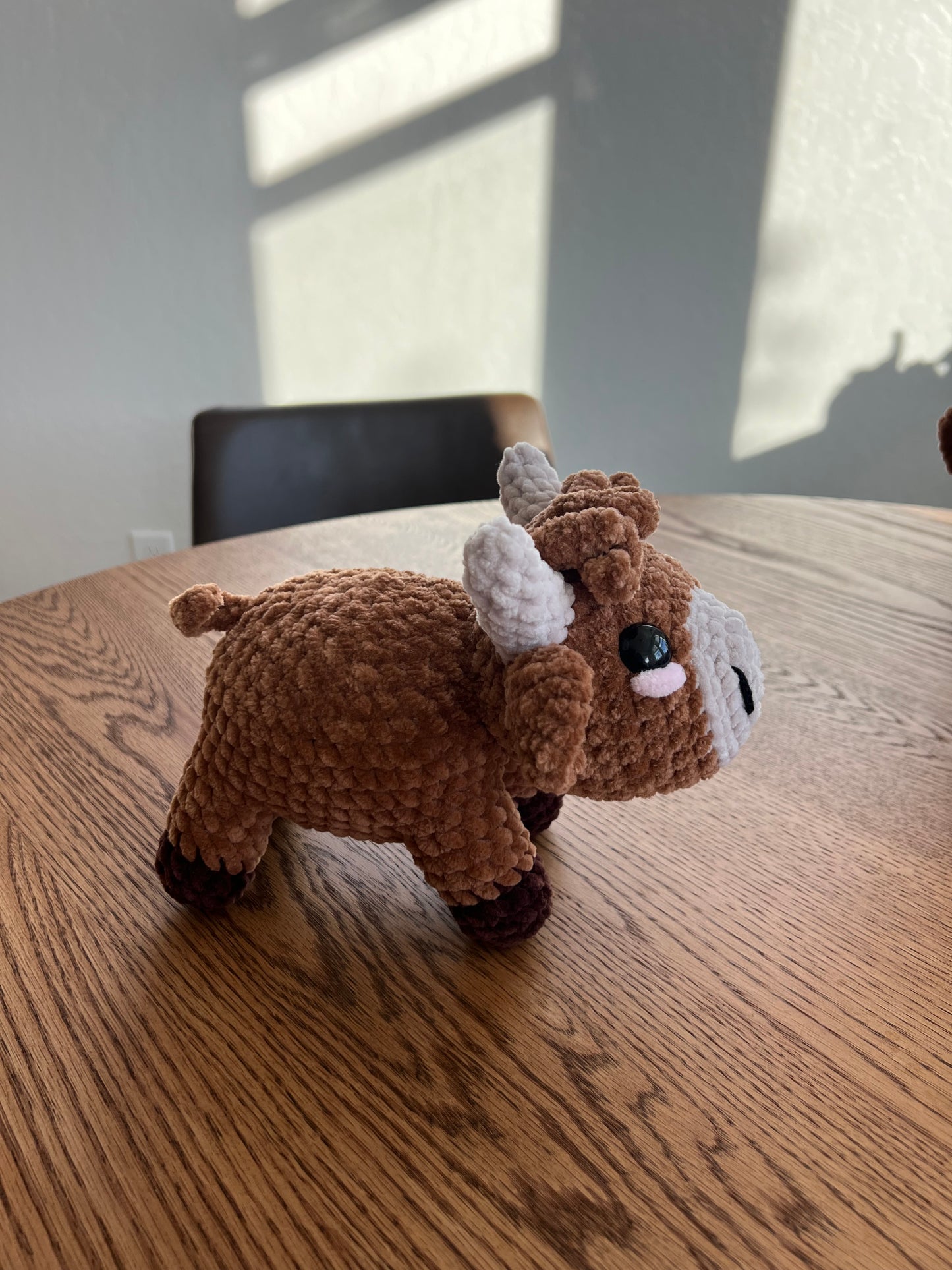 4-in-1 Mini Standing Cow Crochet Pattern