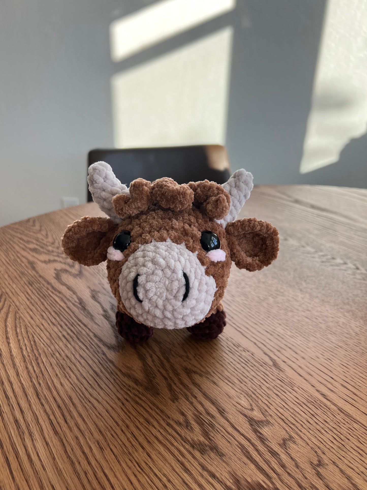 4-in-1 Mini Standing Cow Crochet Pattern