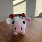 4-in-1 Mini Standing Cow Crochet Pattern