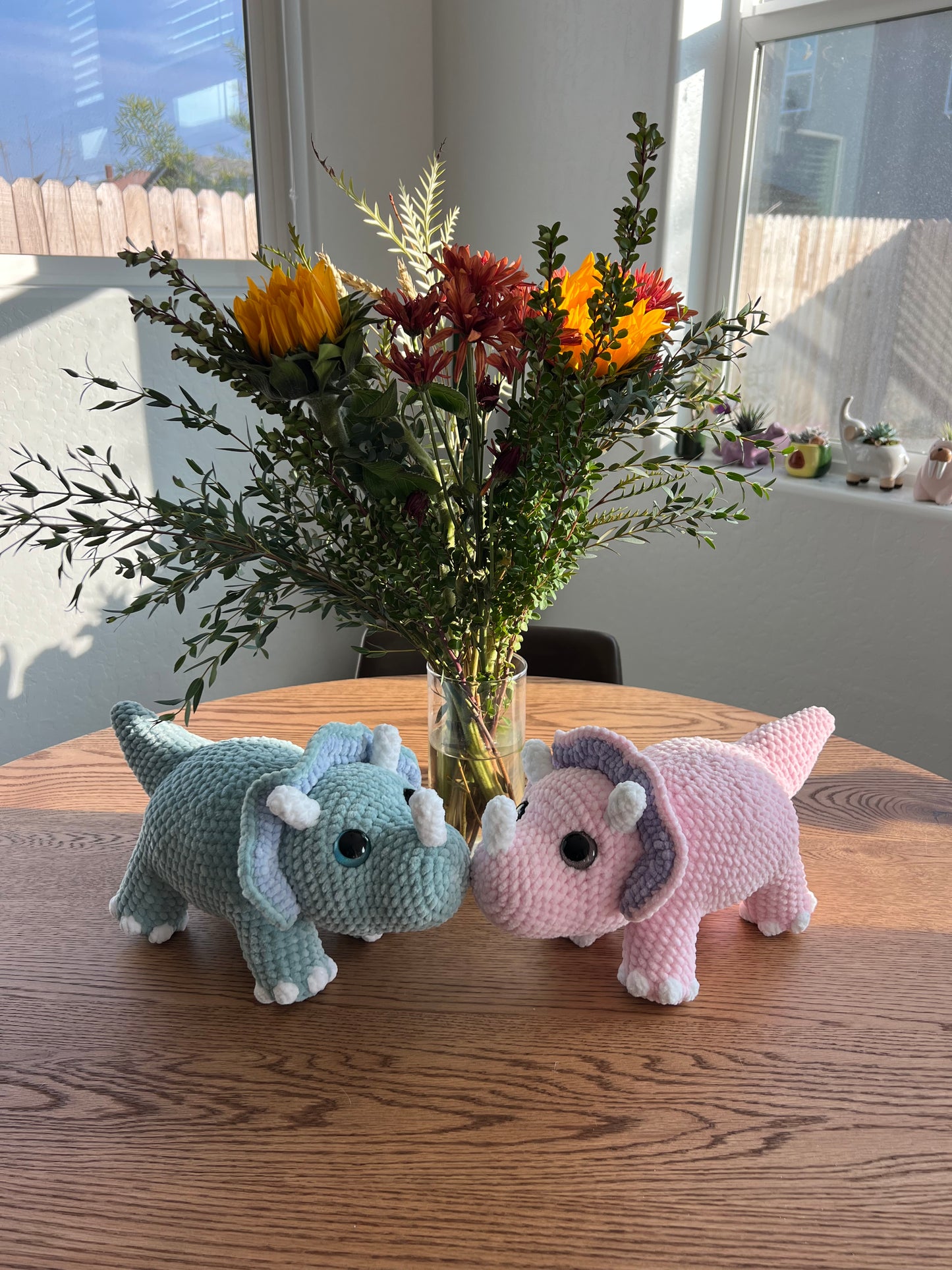 Triceratops Crochet Pattern