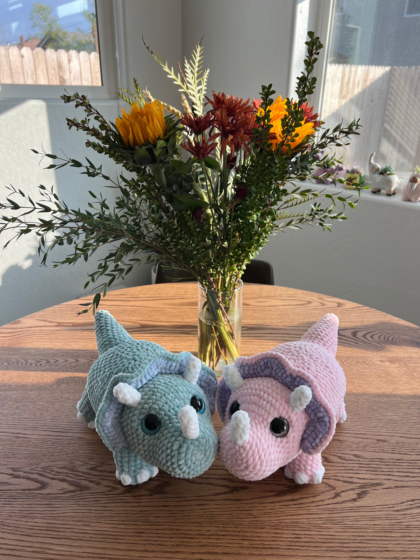 Triceratops Crochet Pattern