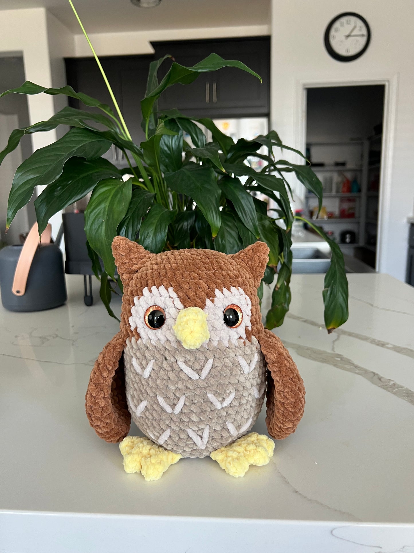 Crochet Owl Pattern (Low Sew)