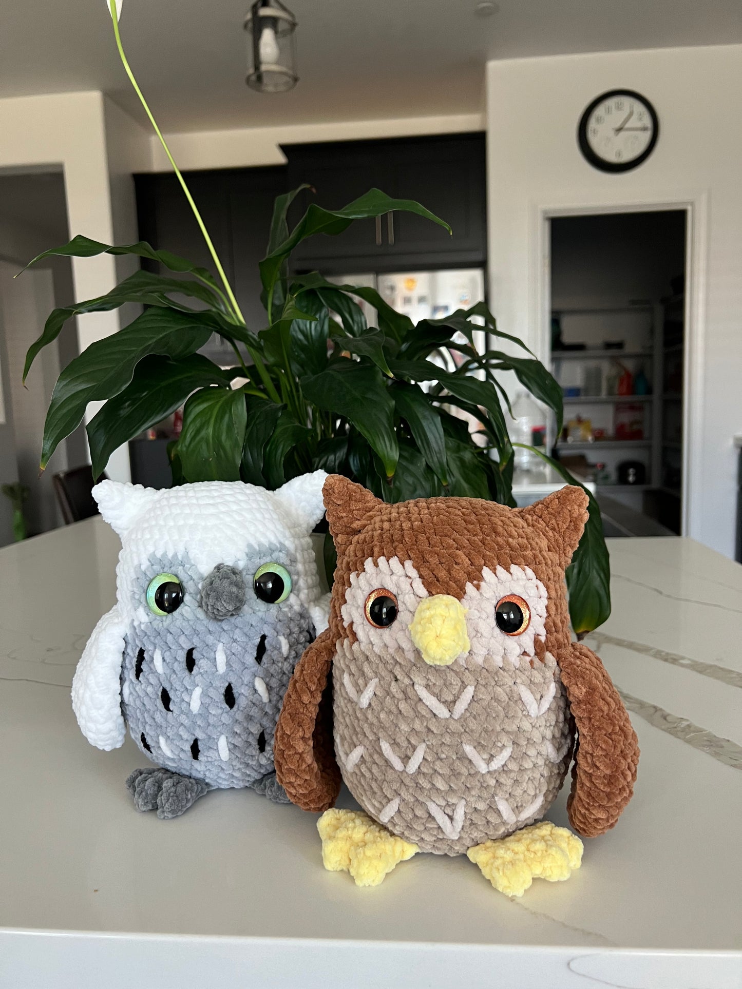 Crochet Owl Pattern (Low Sew)