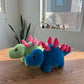 Large Blue Stegosaurus Dinosaur Plushie