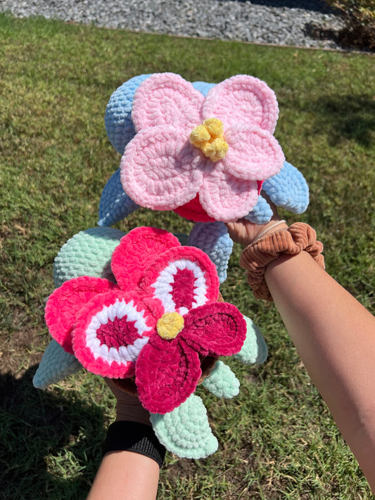 2-in-1 Flower Turtle Crochet Pattern
