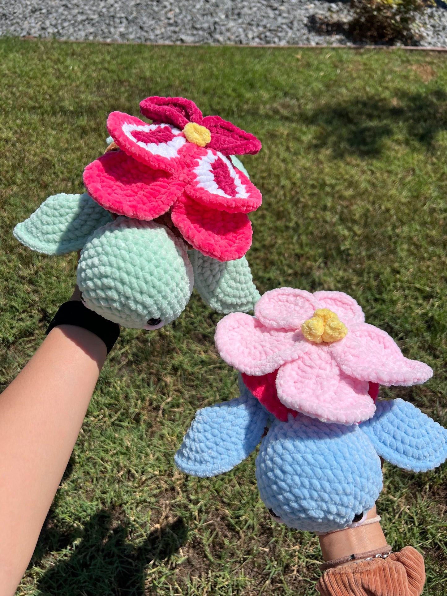 2-in-1 Flower Turtle Crochet Pattern