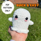 No Sew Ghost Crochet Pattern - 2 Styles!