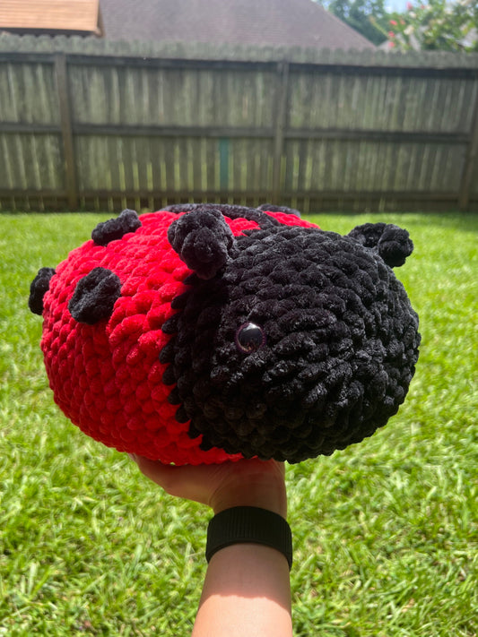 Jumbo Ladybug Crochet Pattern