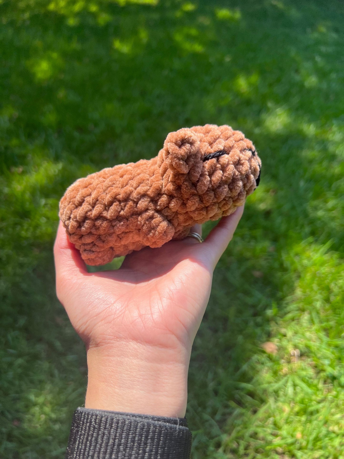 No Sew Capybara Crochet Pattern