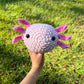 No Sew Large Axolotl Crochet Pattern