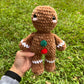 No Sew Gingerbread Man Crochet Pattern